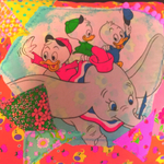 サイケデリックビンテージシーツ♡クッションカバー☺︎☄