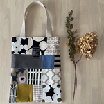 A4トートバッグ　パッチワーク