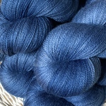 SALE🉐Extrafine Merino Silk Lace #Indigo