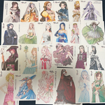 【SALE】2. 人物ステッカー  黒いたぬき様 まとめ売り 50枚