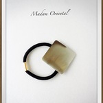 送料無料✴︎Silver square hair accessory 