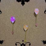 風船ピアス(イヤリング)