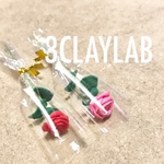 ☆送料無料☆一輪の想い/ピンク薔薇、赤薔薇2本セット