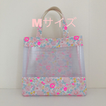 リバティ ベッツィ ピンクガーベラ☆プールバッグ Mサイズ