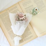 heartwarming lovelypink flowers gift　ドライフラワー　誕生日ギフト　