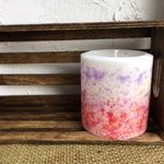 ※特別価格※しぶき模様のアロマキャンドル