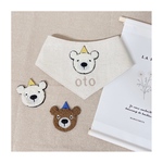とんがり帽子くまさんname刺繍入り