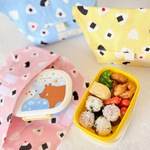 【ママバナナ】横入れお弁当袋（おにぎり柄）