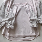 120サイズ liberty 異素材カットソー