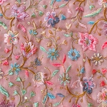 インド刺繍生地