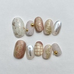 ⌇﻿ニュアンス×奥行きネイルチップ