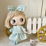 イーマリーちゃん　ペパーミントグリーンのセットアップ