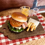 ハンバーガーとポテト☆④