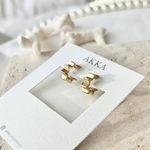 Togetoge star hoop earrings トゲトゲスターフープイヤリングフープピアス金属アレルギー 痛くない　ノンホールイヤリングノンホールピアスイヤーカフ可愛い樹脂ピアス樹脂イヤリング