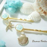 マーメイド♡海辺の髪飾り
