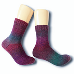 ★使える訳あり品★〈Neo Gradation : Lady's22〜24cm〉手編みの靴下