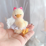  タレ目×もふピヨ🐥ホットピンク🎀