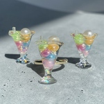 〜rainbowカクテル🍸🌈〜 リング/ブローチ/チャーム/ネックレス
