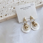 シェルビーズピアス