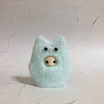 水色 もこもこモンスター シルバニア 着ぐるみ みつごの赤ちゃん 