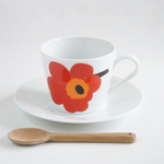 マリメッコ（marimekko）ウニッコ（Unikko）50周年記念モデル カップ＆ソーサー 北欧ヴィンテージ食器 フィンランド製