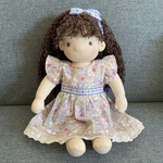 お花のワンピースの女の子(30cm)