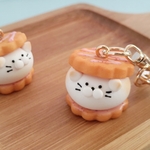 猫マシュマロサンド◇いちご