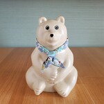 スカーフ (しろくま貯金箱用小物)