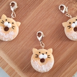 【売切SALE】猫ドーナツチャーム◇シュガー