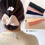 デフトバン　ハンドメイド　お団子メーカー　シニヨンメーカー　クレープ　プリーツ　着物　浴衣　衣装　シンプル　簡単　