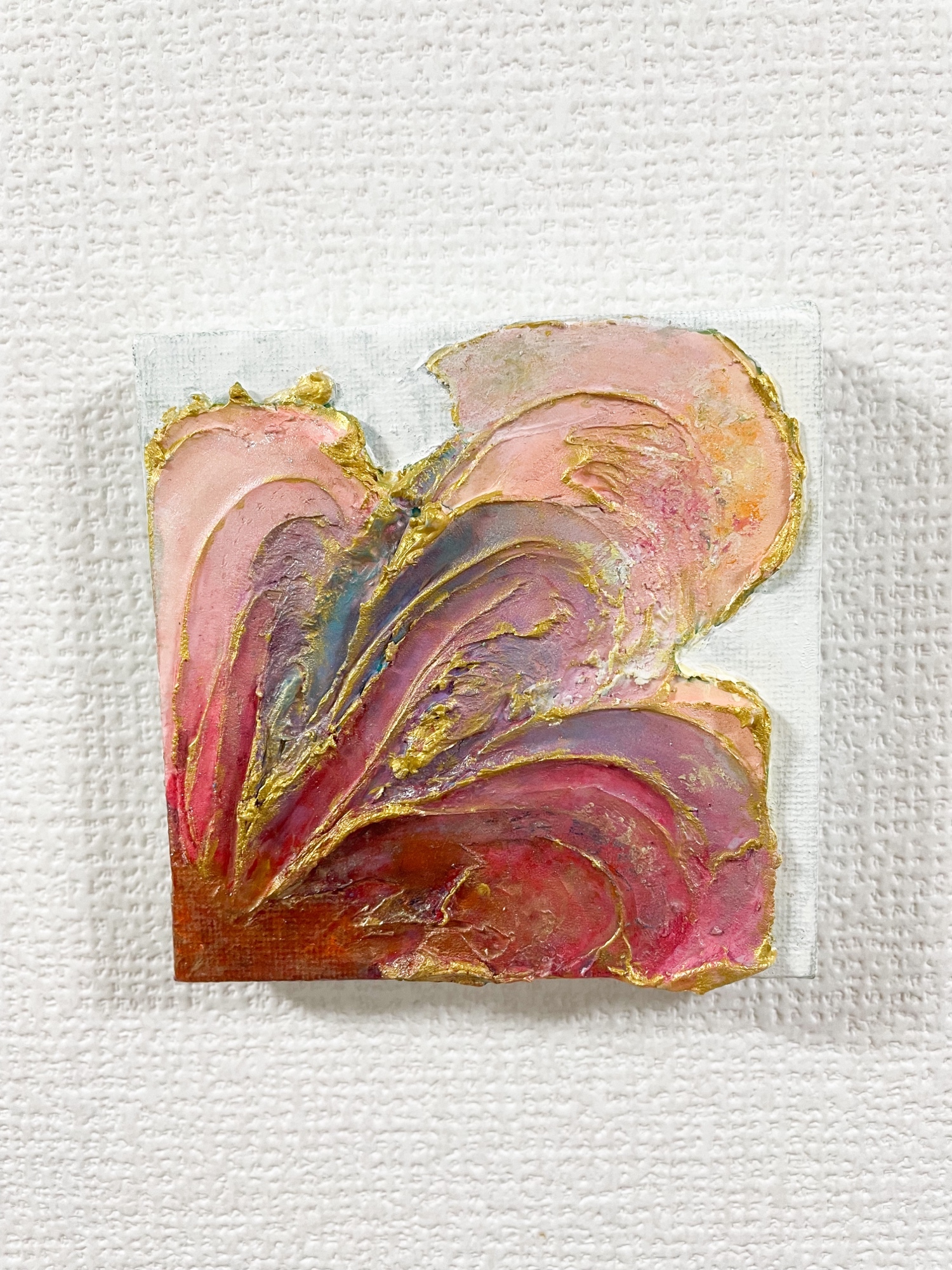 原画　ポテト　送料込み　SM　動物画　絵画　アクリル画　現代アート　細密画 原画 SM 招き猫 縁起物 イラスト ポップアート 絵画 アクリル画