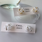 吹きガラスaccessory【copo copo…】mini /pierce/earring/金属アレルギー対応/ラッピング無料