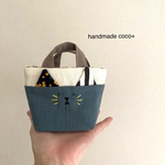 [訳ありセール] ねこちゃんといっしょ　手のひらミニミニトート　