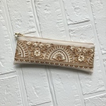 インド刺繍リボン ペンケースポーチNo.2