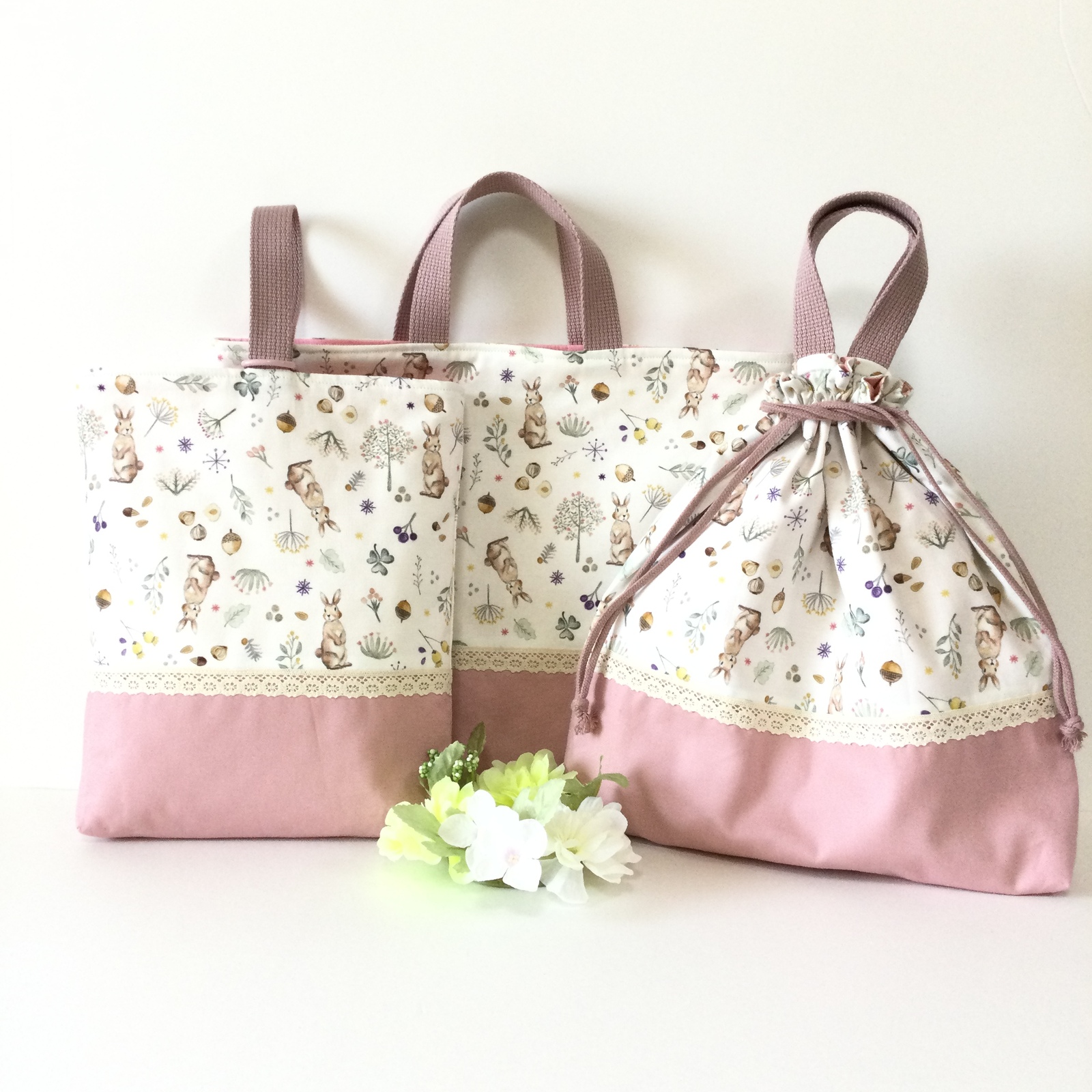 はに　ミルキーラビットのシューズケース ☆当ショップ人気No.1 ☆ ♡Milky rabbit☆シューズ入れ♡～ミルキー