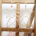 alohaパイナップルピアス