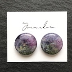 【violette】20mm 耳飾り