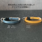 ブッテーロ9ミリ幅バックル首輪