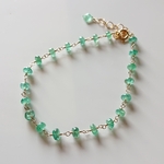 エメラルドのブレスレット💎