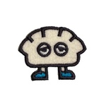 刺繡ワッペン　中華【ぎょーざ】