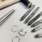<文字入れ可>Silver925の幅広イヤーカフ