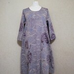 着物リメイク◎涼しすぎ❗浴衣ワンピースチュニック　うちわ