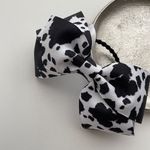 【USAリボン/Sale】Cow 牛🐄柄のリボンゴム
