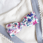 🌟大人気🌟クリップに見えない肩紐クリップ/すっきりリボン/リバティシンクオブミー（グレイイスパープル）