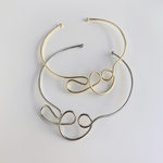 《即納》art necklace ⌘ ネックレス シルバー ゴールド 