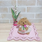 【専用】羊毛フェルト トイプードル天使ちゃん