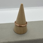 【全商品送料無料】銅リング　幅約2.5mm（オープンリング）