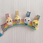 送料無料☆ウッドクリップ♡オカメインコとセキエイインコ
