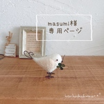 masumi様専用ページです！