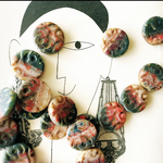 【2コセット】JIRI＊IVANA#czech beads#チェコビーズ　Bohemia coin 20㍉　mix color